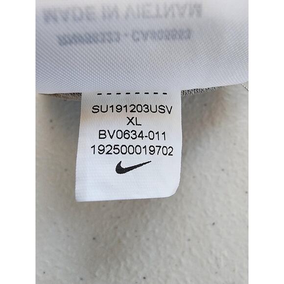 Nike Dri-FIT Athletic Running Shorts Teens XL White Black Print Liner - Picture 16 of 16